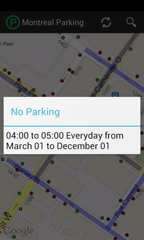 Montreal Parking