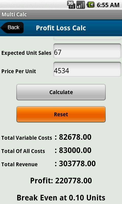 Misc Calculator