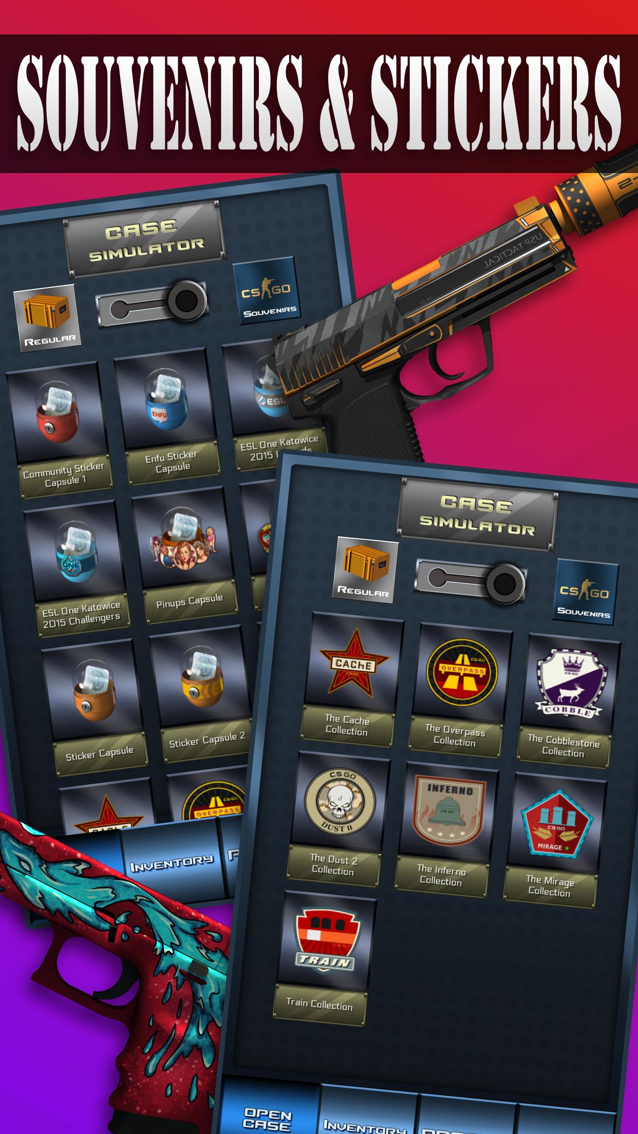 Case Simulator for CS GO