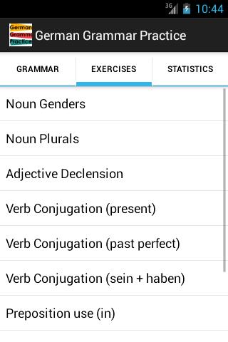 German Grammar Practice