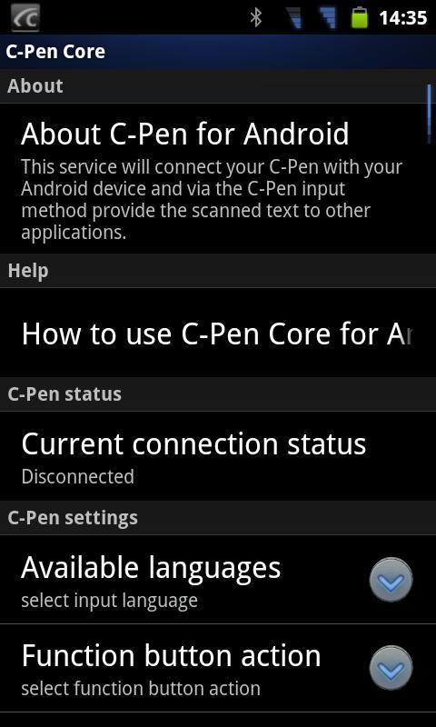 C-Pen Core
