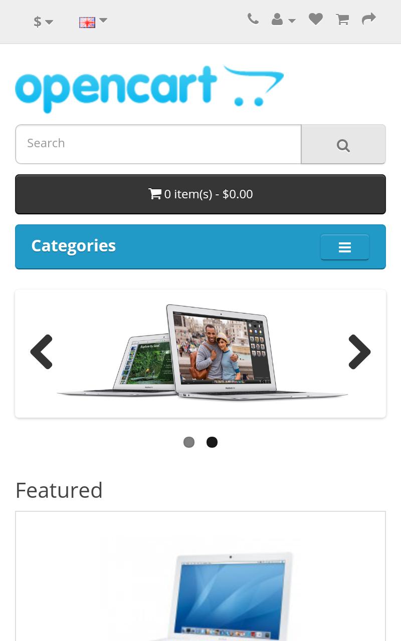 Opencart 2.0