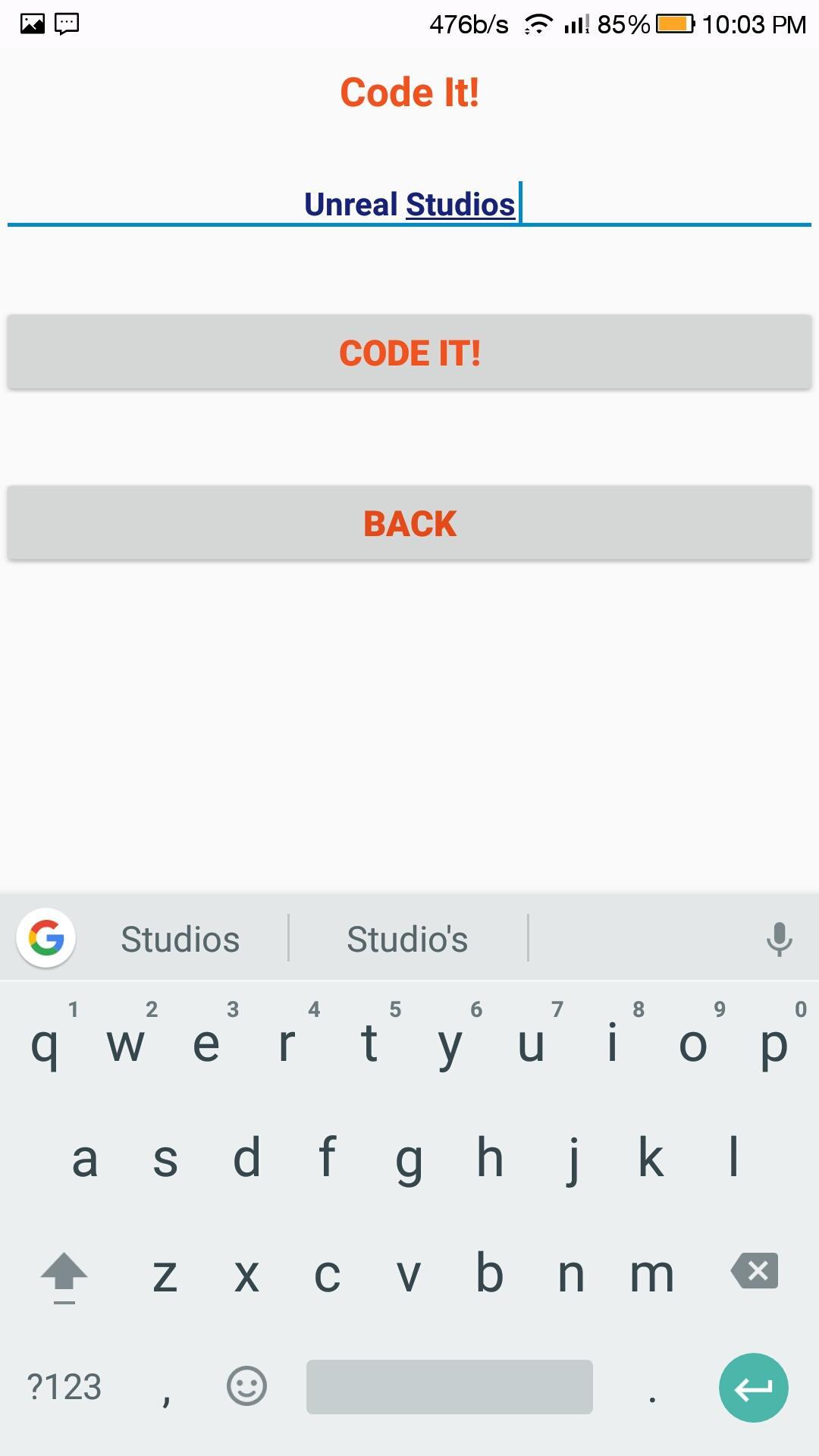 Code Decode