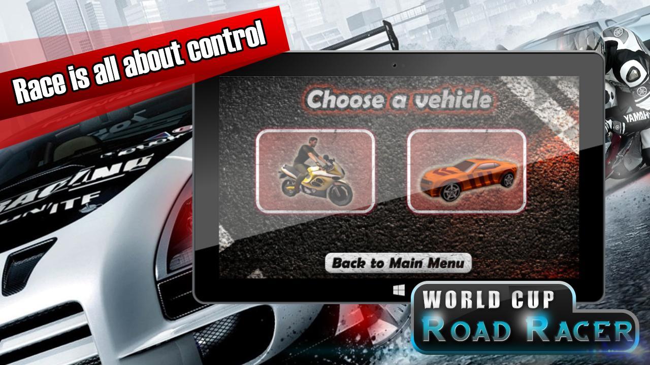 World Cup: Road Racer