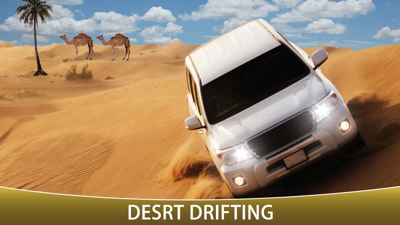 Real Race Desert Jeep Drifting