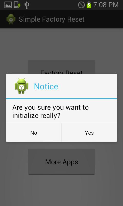 [Free] Simple Factory Reset