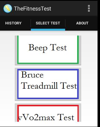 Fitness Test