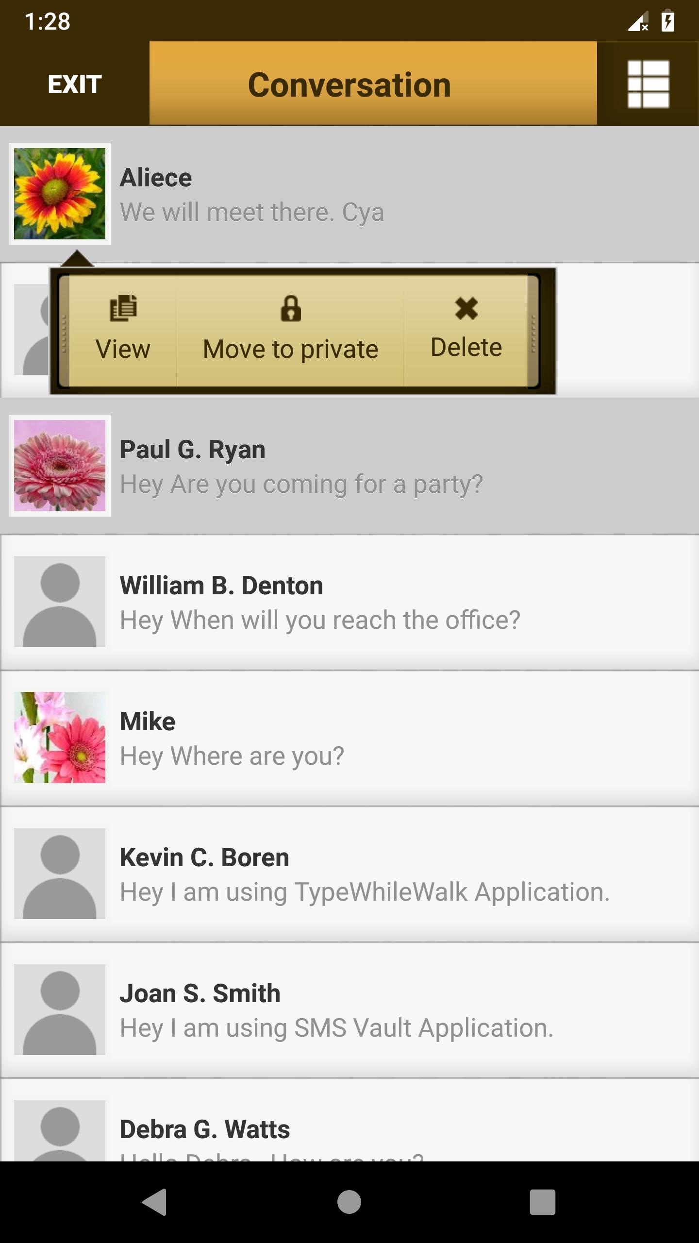 SMS Vault