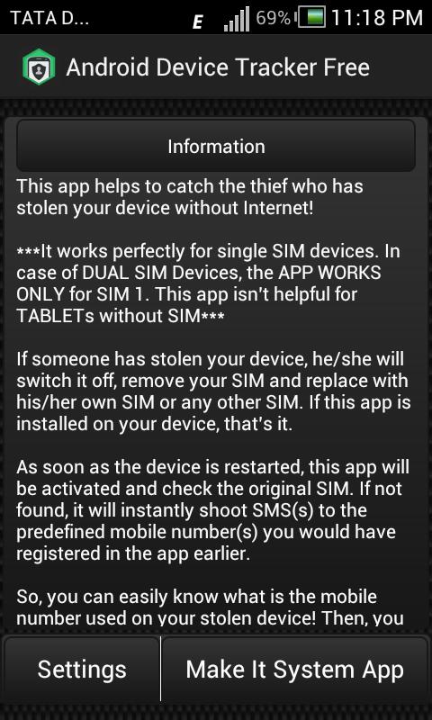 Mobile Phone Theft Tracker