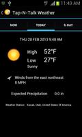 Tap-N-Talk Weather