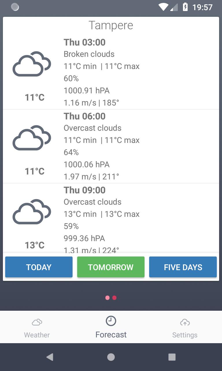 Material Weather