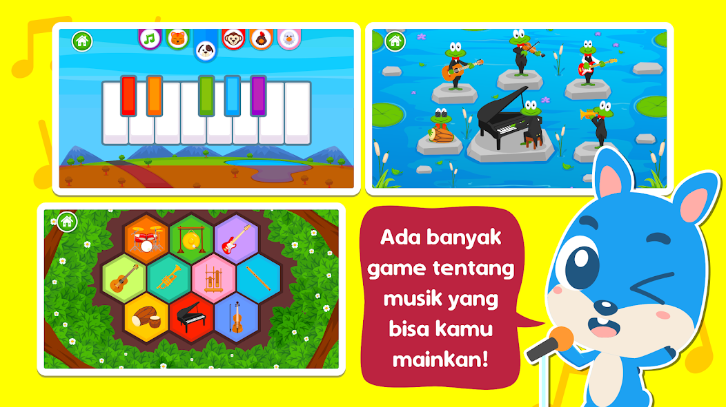 Marbel Belajar Musik dan Piano