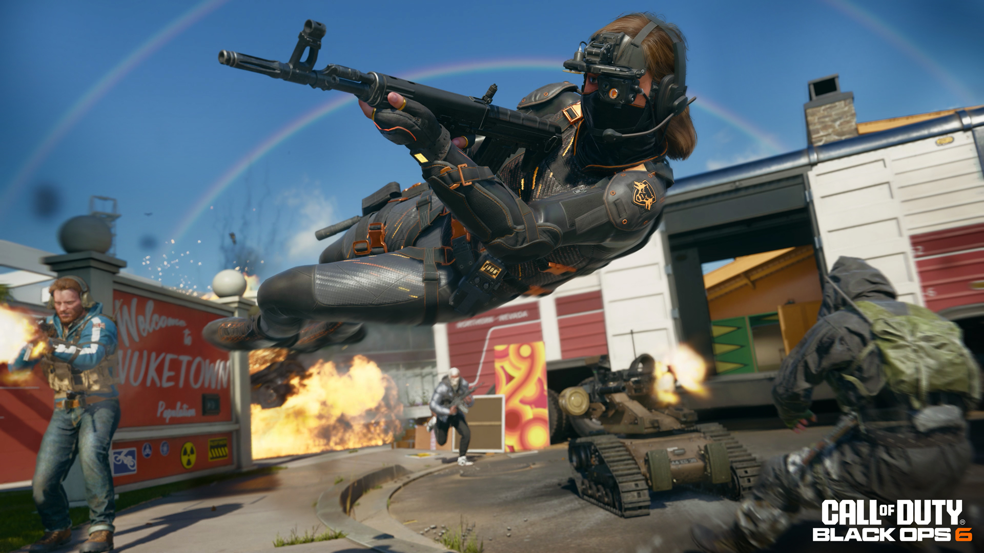 Wie man Waffen schnell auf Nuketown in Black Ops 6 aufnimmt