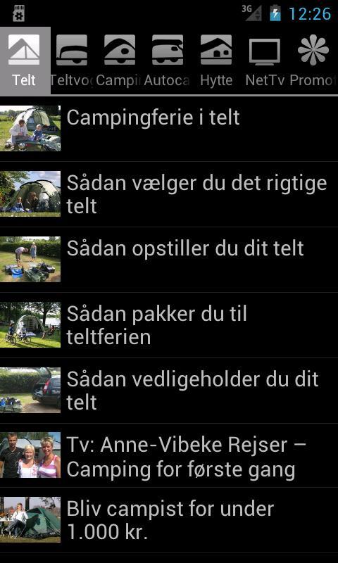 Campingferie