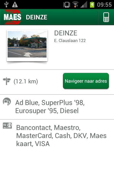 Maes tankstations