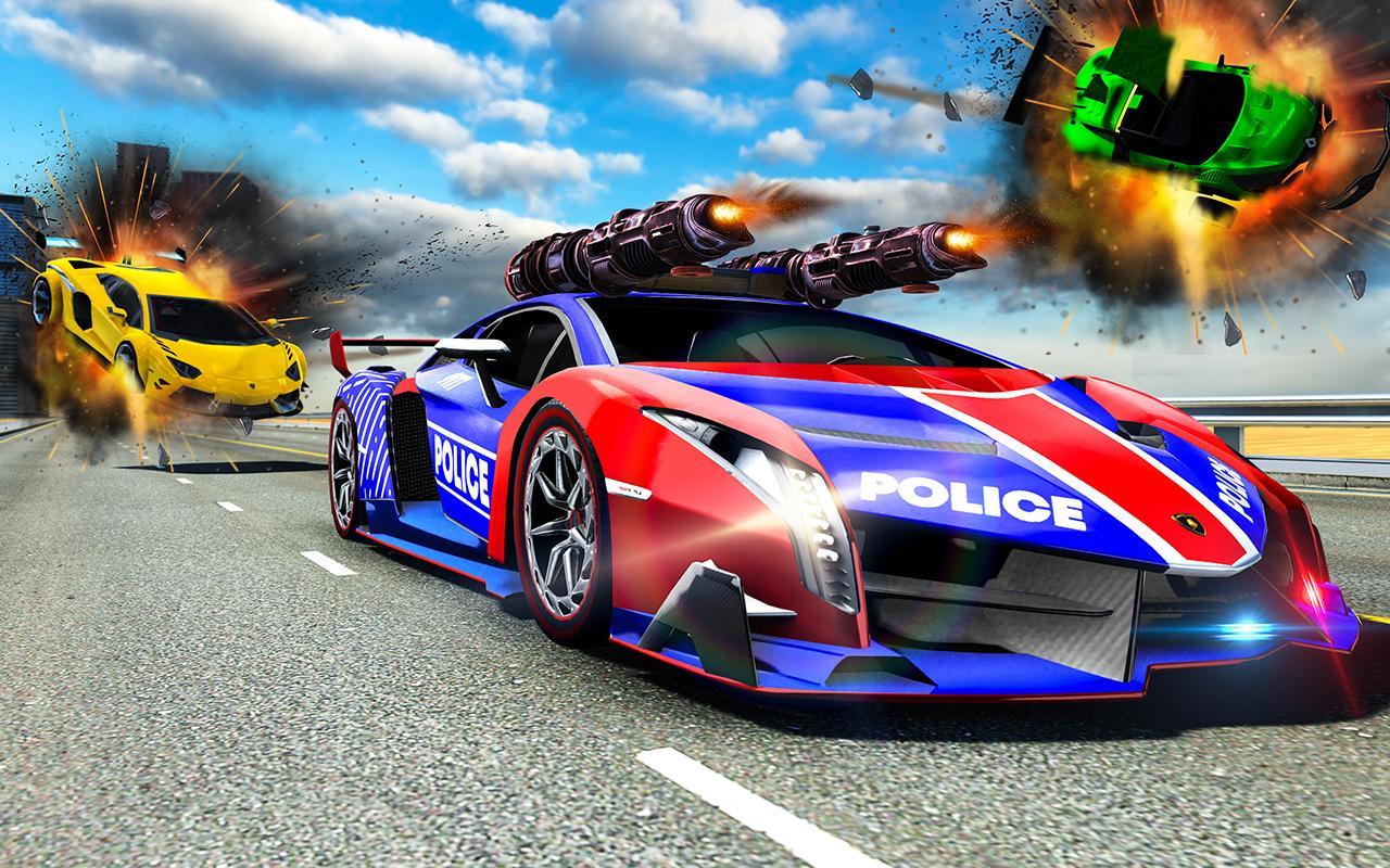 Police Car Chase : Shooting Game
