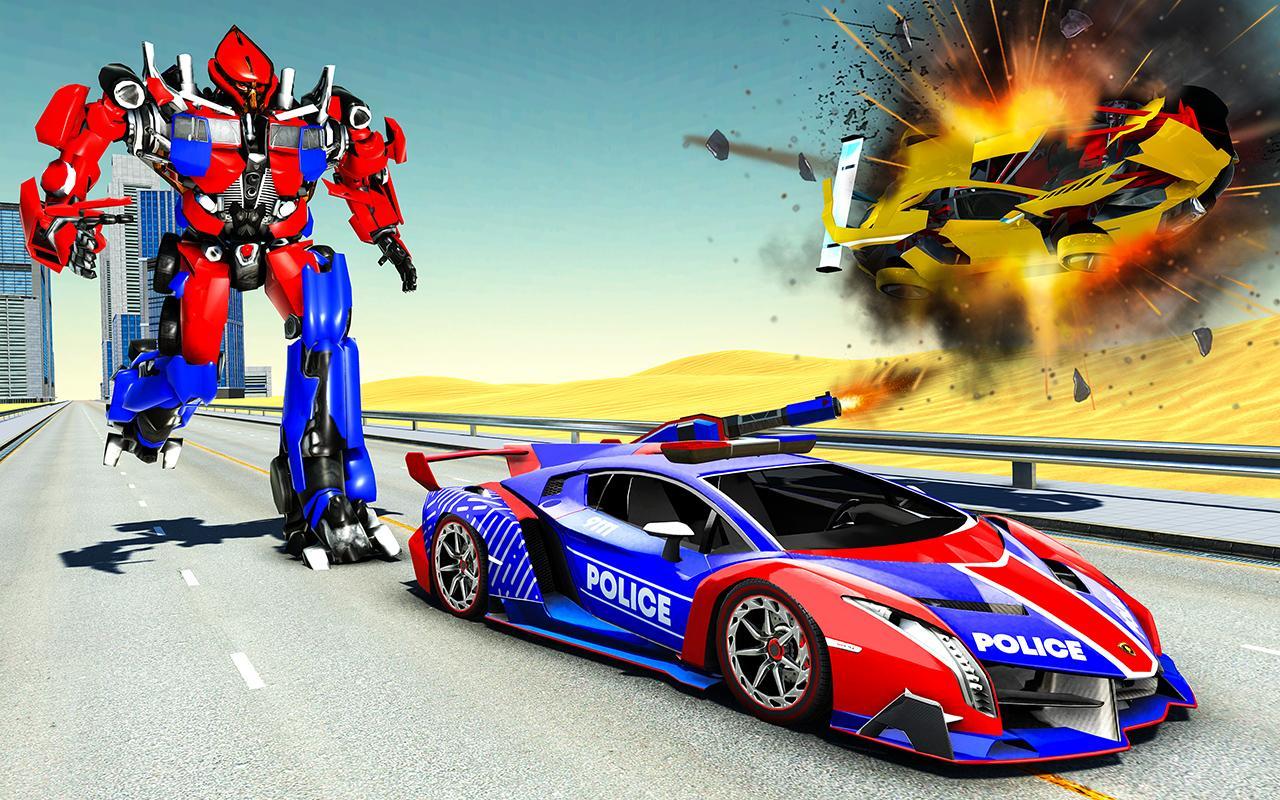 Police Car Chase : Shooting Game