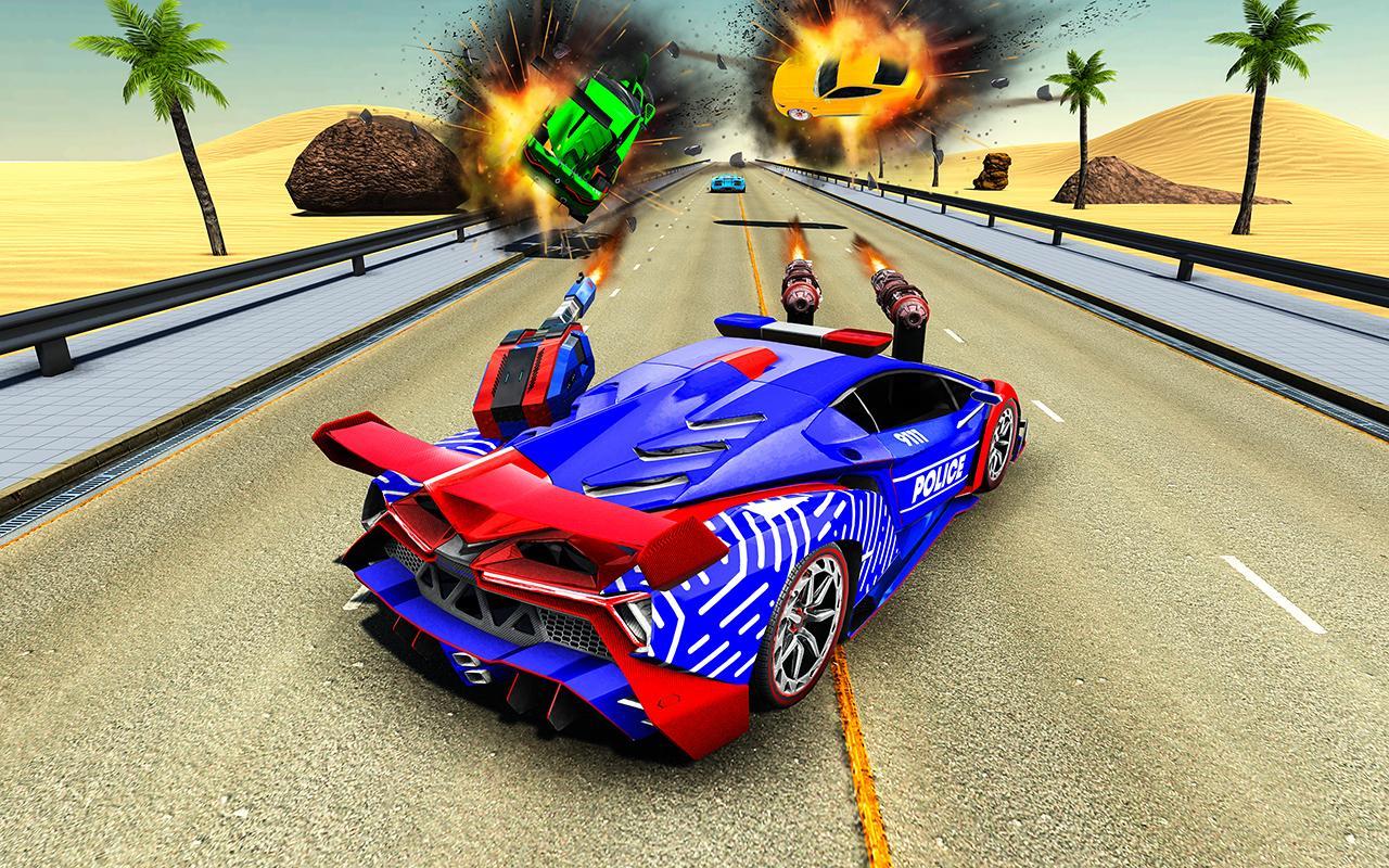 Police Car Chase : Shooting Game
