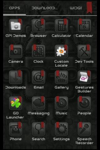 Black Android Apex/Go Theme