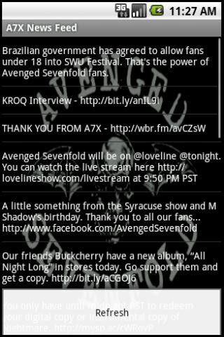 A7X News Feed