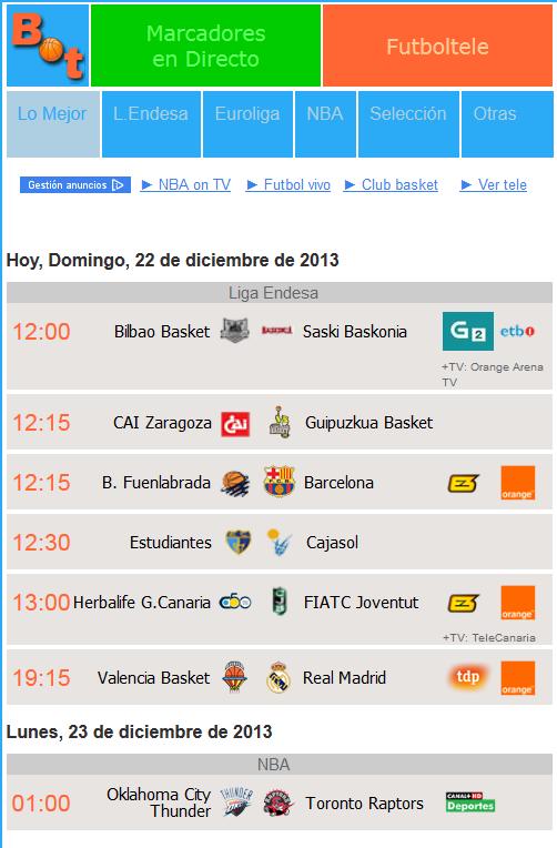 Baskettele