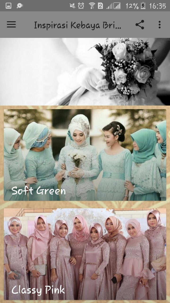 Inspirasi Kebaya Bridesmaid