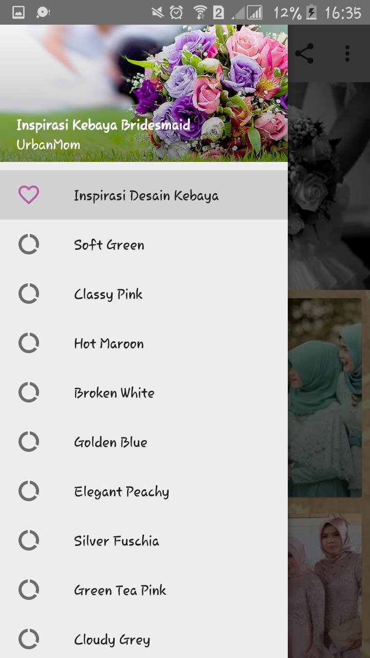 Inspirasi Kebaya Bridesmaid