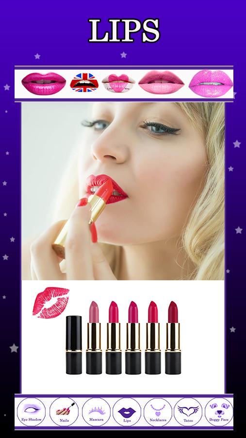 Beauty cam makeup