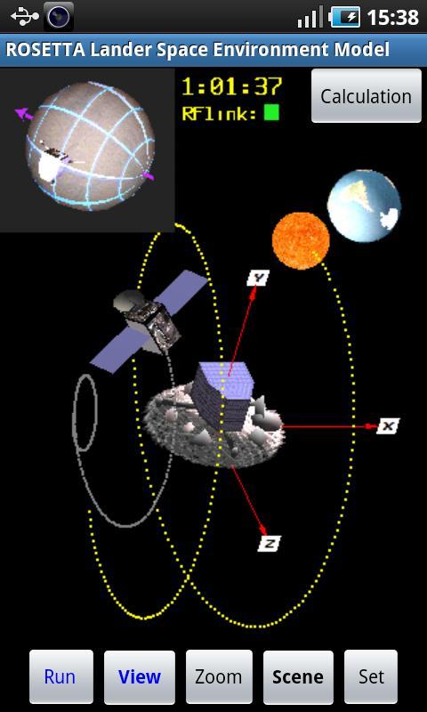 SunTracker for Rosetta Lander