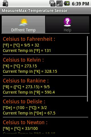 Temperature Sensor Thermometer
