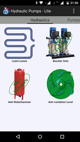 Hydraulic Pumps - Lite