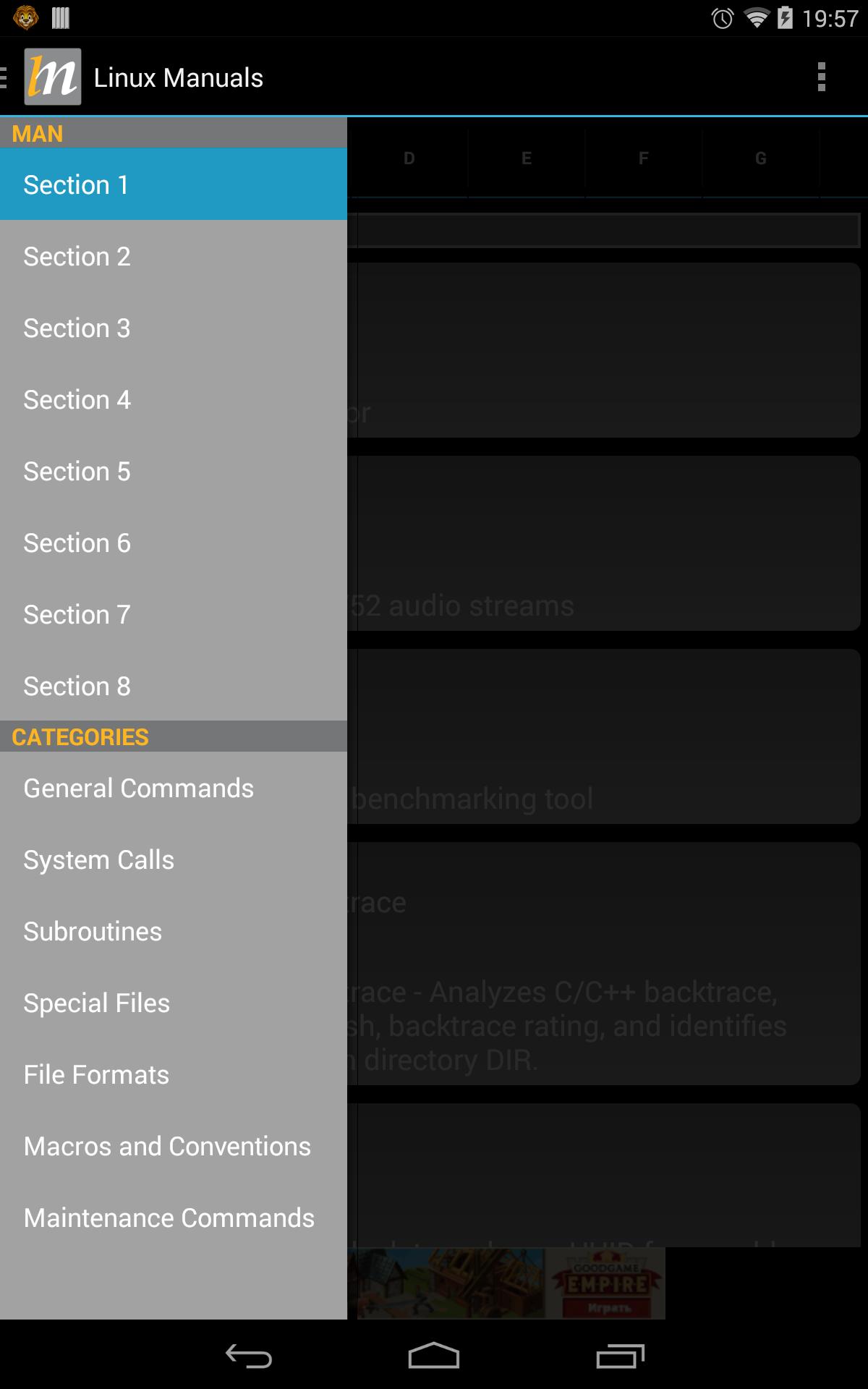 Linux Manuals