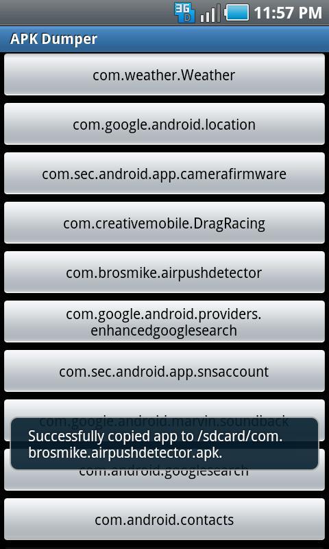 APK Dumper