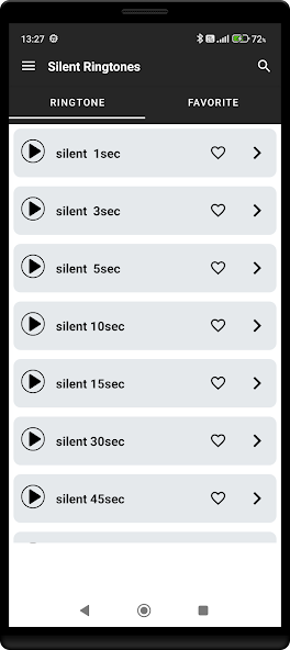 Silent Ringtones