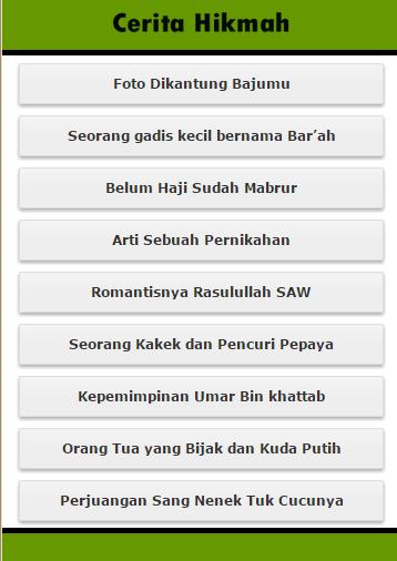 Cerita Hikmah
