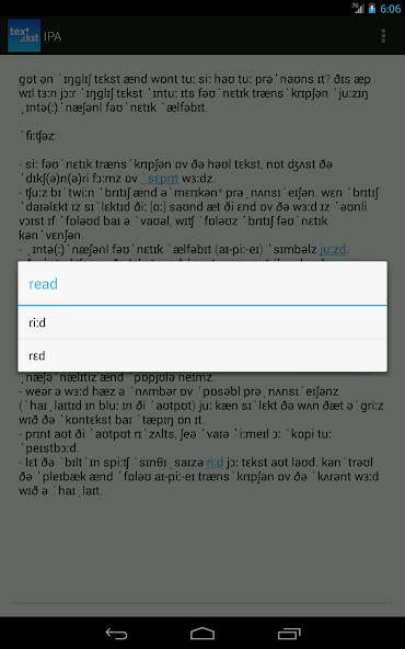 toPhonetics