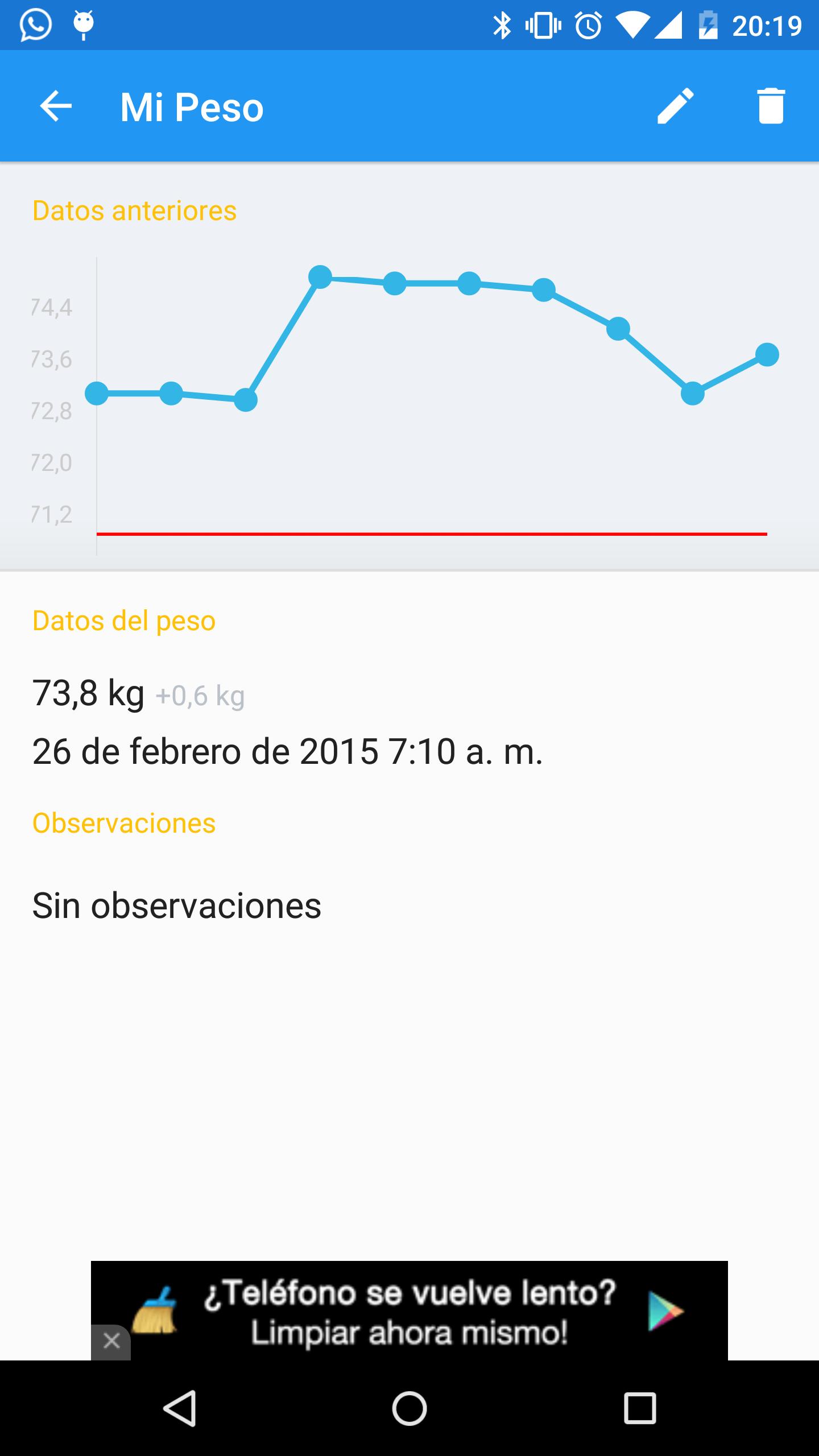 My Weight Tracker