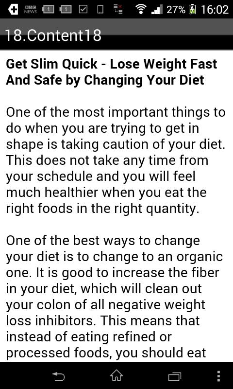 Slimming