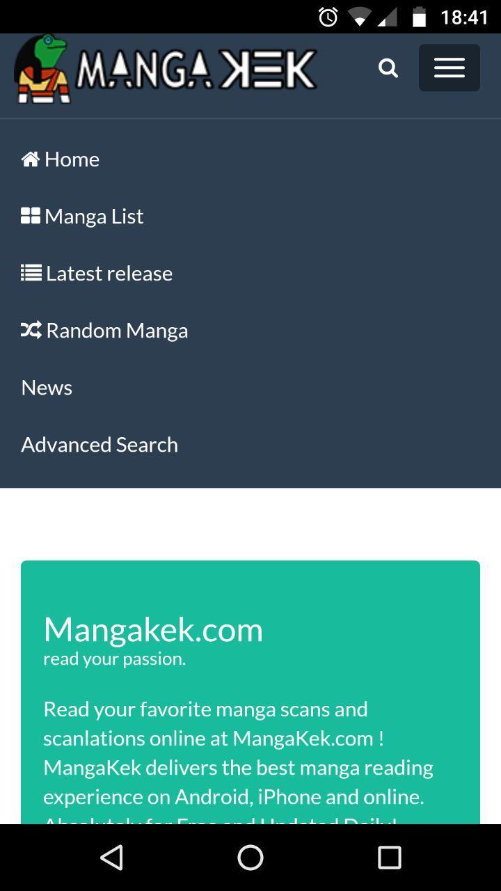 MangaKek - Reader for Manga Scanlations