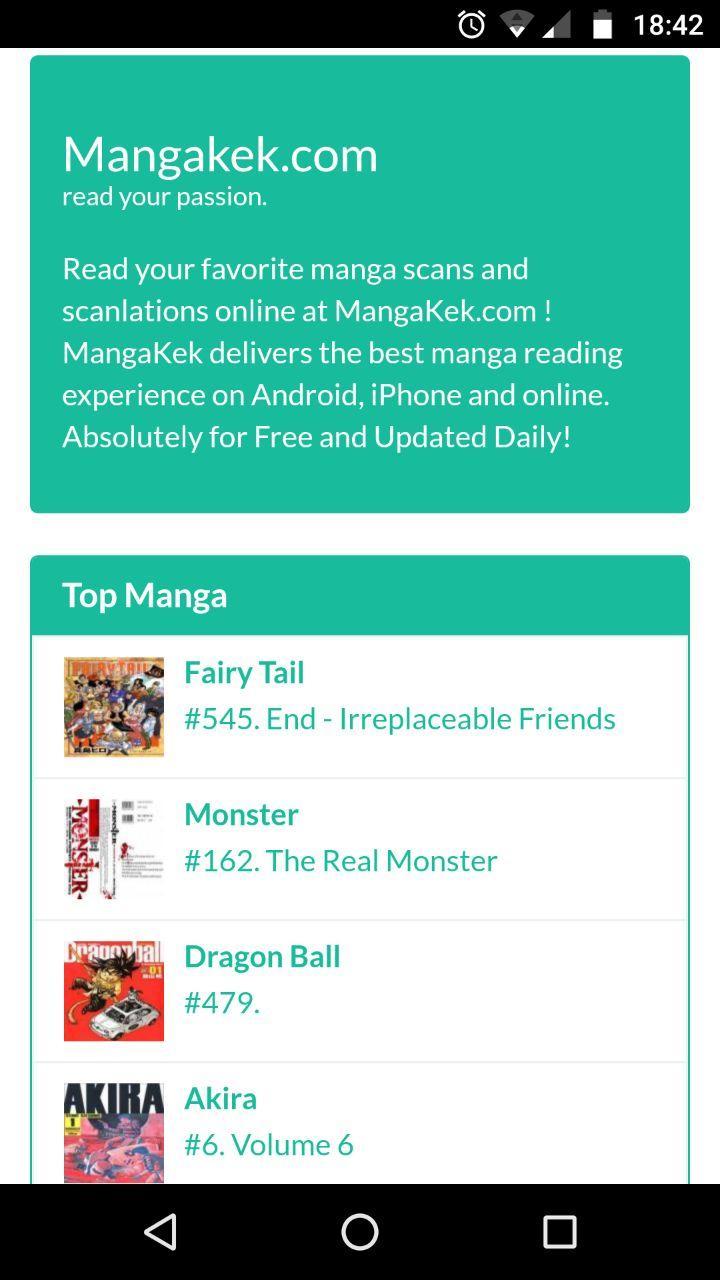 MangaKek - Reader for Manga Scanlations