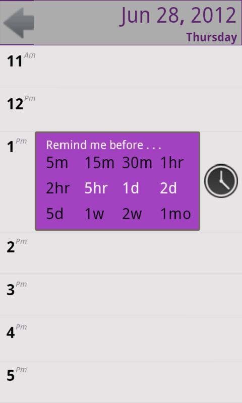 Quick Calendar