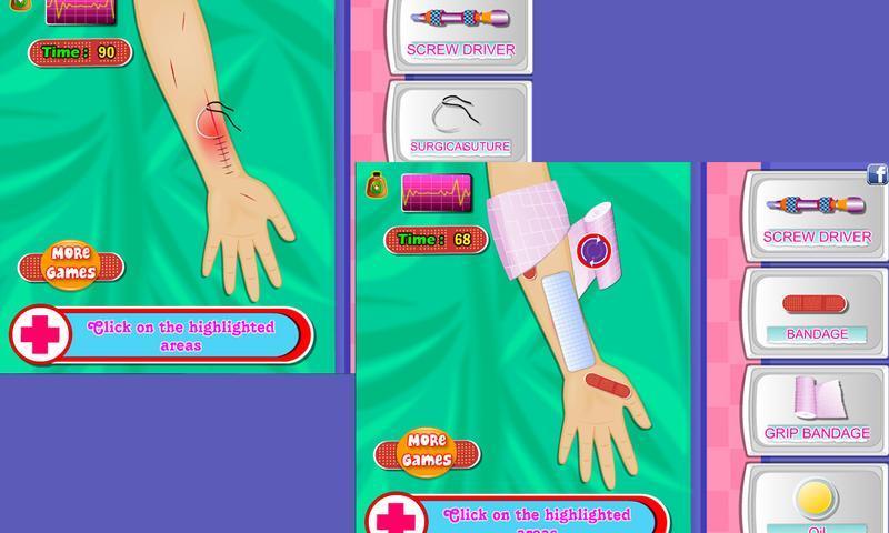 Arm Surgery - Doctor Game