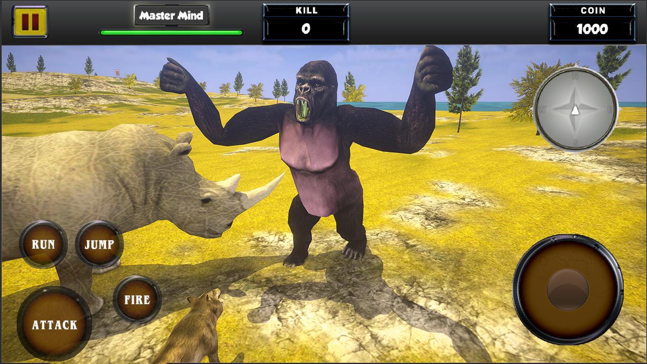 Gorilla Sim Dino Gorilla Game 2019