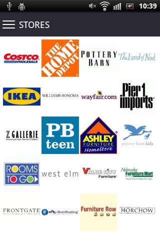 Furniture coupons