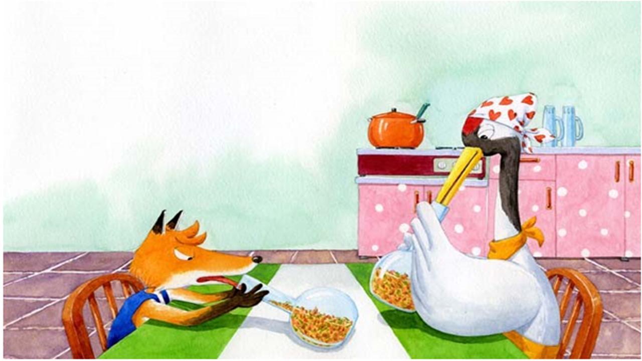 The Fox and the Stork
