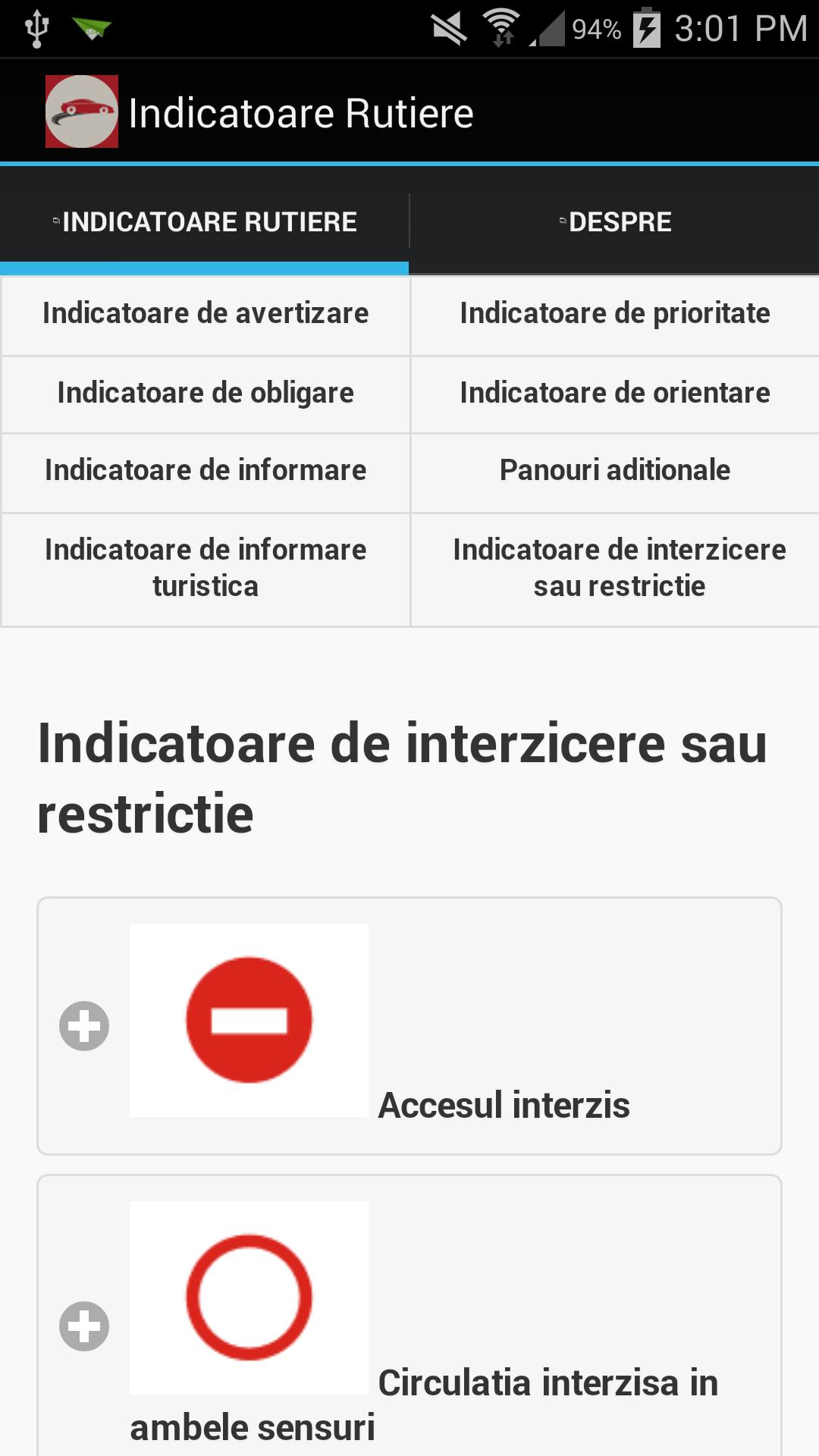Indicatoare Rutiere