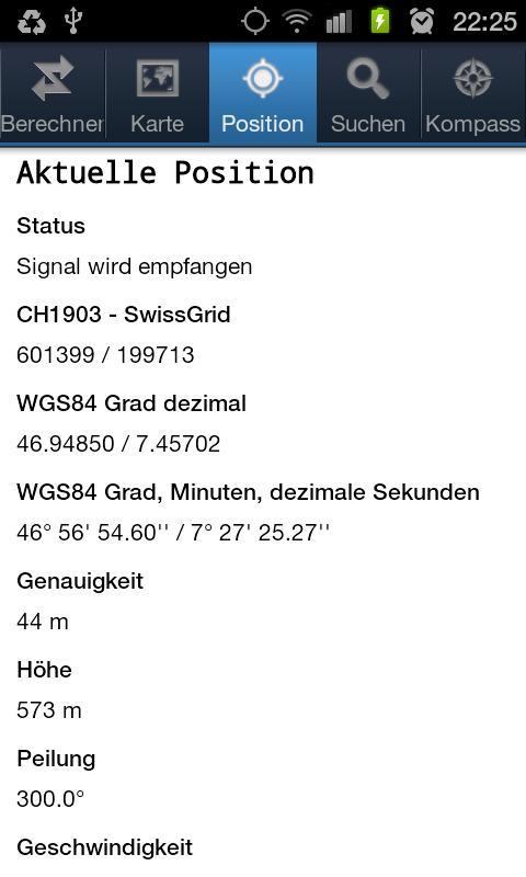 Swiss Coords Free