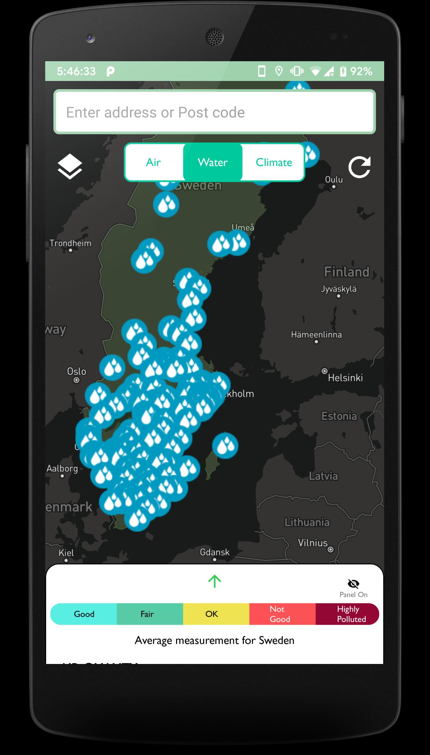 Sweden Air Quality