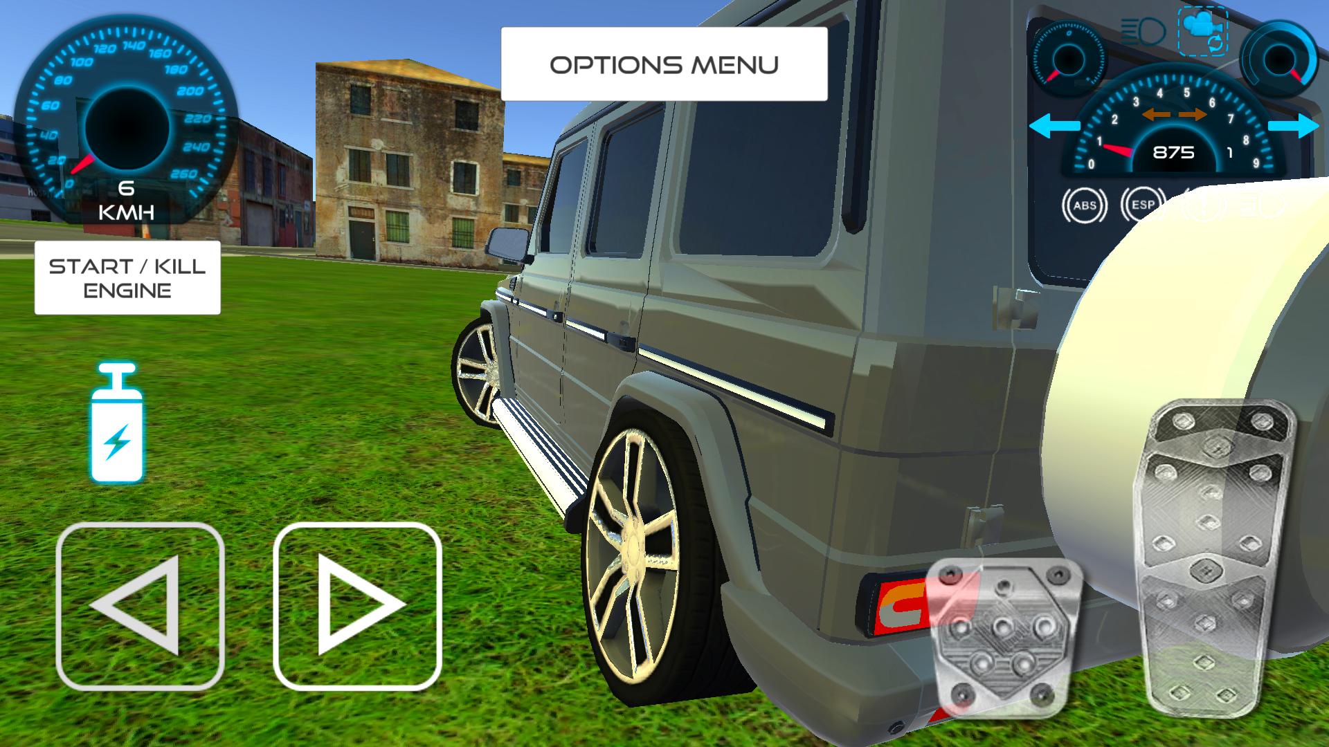 Luxury Jeep Driving In The City