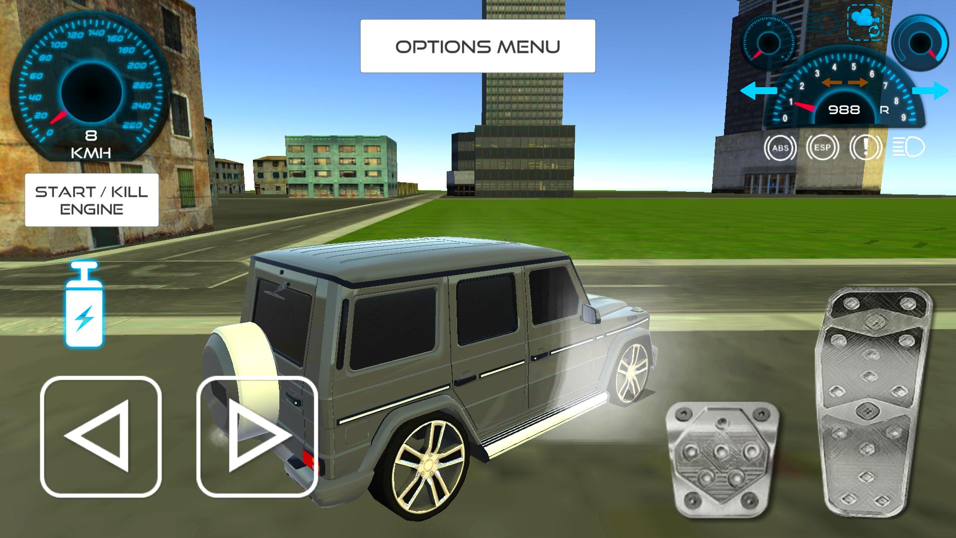 Luxury Jeep Driving In The City